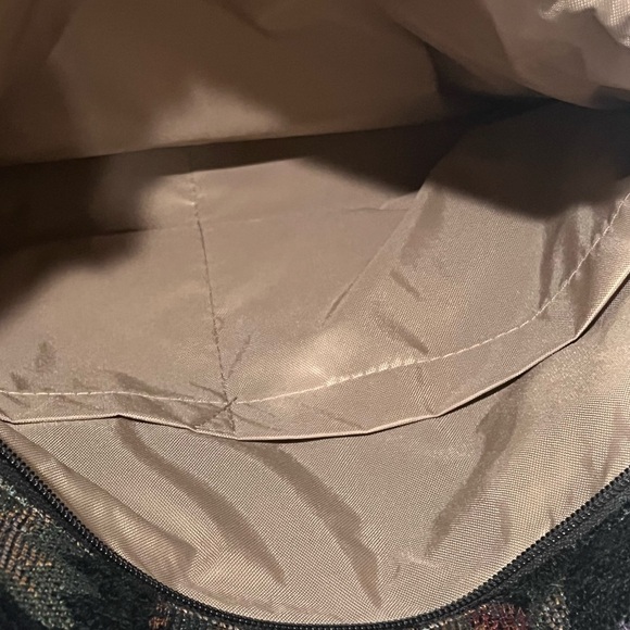 Danny K Beverly Hills, Black Earth Tone Tapestry Shoulder/ Tote Bag. USA MADE - Picture 4 of 14